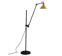 N215 Lampadaire Mat Noir et Mat Jaune