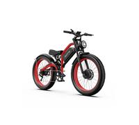 N26 Tout-Terrain - Vélo Electrique Bi-Moteur 2x750W, Batterie 48V 20Ah, Ecran LCD HD, Pneus KENDA 26x4.0", Freins à Disque Hydrauliques, Suspension
