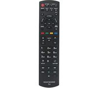 N2QAYB000830 Télécommande de Remplacement - VINABTY Télécommande pour Panasonic TX-L24X6B TX-L24XW6 TX-L32BL6B TX-L32BL6E TX-L32E6E TX-L32EN63 TX-L42E6EK TX-42AS500Y TX-42AS600EW TH-LR42E6 TX-L32ES61