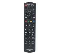 N2QAYB000830 Télécommande remplacée Convient pour Panasonic Smart TV TX-L32EN63 TX-50AS500Y TX-39ASW504 TX-42AS500E TX-42AS600EW TX-39ASW604 TX-42AS600Y TX-24AS500E Sub N2QAYB000840