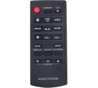 N2QAYB000984 Replacement Remote Control Suitable for Panasonic CD Stereo System SC-PM250 SA-PM250 SB-PM02 SC-PM251 SA-PM251 SC-PM600 SA-PM600 SB-PM500 SC-UX100 SA-UX100 SB-UX100 SC-HC200