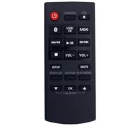 N2QAYB000984 Télécommande de rechange pour système stéréo CD Panasonic SC-PM251 SA-PM251 SC-PM600 SA-PM600 SB-PM500 SC-UX100 SA-UX100 SB-UX100 SC-HC200 SA-HC395 SA-HC397 SC-PM250 SA-PM250 SB-PM02