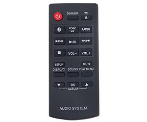 N2QAYB000984 Télécommande Fit for Panasonic CD Stereo System SC-PM250 | SA-PM250 SB-PM02 SC-PM251 SA-PM251 SC-PM600 SA-PM600 SB-PM500 SC-UX100 SA-UX100 SB-UX100 SC-HC200
