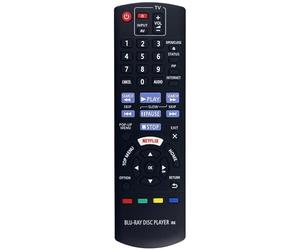 N2QAYB001029 Télécommande de rechange pour lecteur de disques Blu-Ray Panasonic DMP-BD83 DMP-BD84 DMP-BDT165 DMP-BDT166 DMP-BDT167 DMP-BDT170 DMP-BDT180 DMP-BDT270 DMP-BDT280 DMP-BD70 3GN DMP. -BD83GN