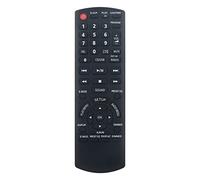 N2QAYB001101 Télécommande de rechange pour système stéréo Panasonic SC-PMX94EG-K SC-PMX94 SC-PMX80 SC-PMX82 SC-PMX84 SB-PMX70 SC-PMX92 SC-PMX90 SA-PMX90 SC-PMX90K SC-PMX90K MX74