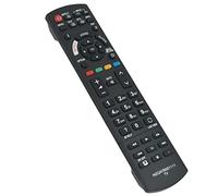 N2QAYB001111 Remplacement de la télécommande Convient pour Panasonic Téléviseur LED 40EX600E TX-40EX603 TX-40EX603E TX-40EX620E TX-40EX633E TX-40EXW604 TX-43EXW604 TX-49EX580B TX-49EX600B TX-49EX600E