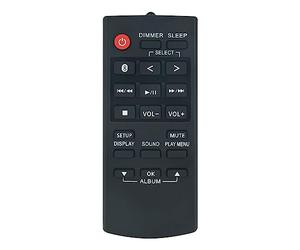 N2QAYB001215 Télécommande de remplacement pour Panasonic SA-AKX320E-K SA-AKX320GN-K SA-AKX320GS-K SA-AKX520E-K SC-TMAX20GSK SC-TMAX40E-K SC-TMAX40GW-K SC-UA30 SC-UA30E-K SCUA30GSXK SCUA30GW-K SCTMAX10