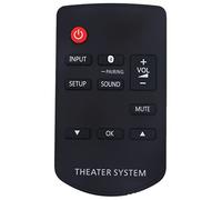 N2QAYC000098 Sub N2QAYC000109 Remplacement de la télécommande Convient pour Panasonic Home Theater Audio System SC-HT580 SU-HTB580 SB-HWA580 SC-HTB485 SU-HTB485 SB-HWA480 SC-HTE80