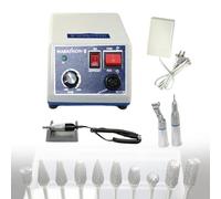 N3 Micromoteur électrique de laboratoire 0-35 000 tr/min, micro-moteur de meulage et de polissage, équipement de laboratoire portable, micro-ponceuse électrique + 10 forets