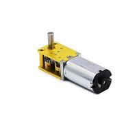 N30 N20 Metal Gearbox L-Shape Worm Gear electronic starter DC 3V 5V 6V 12V Slow Speed Reduction Large D 17RPM-68RPM NWPNLXEA
