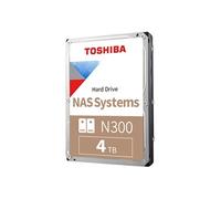 Toshiba Disque dur NAS N300 4 To 7200 tr/min 256 Mo 3.5 Série ATA III