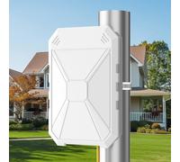 N300 Repeteur Wifi Puissant Exterieur, Amplificateur Wifi Exterieur Avec 4 Antennes Intégrées, Ip67 Résistant Aux Intempéries, Wpa/Wpa3, Passif Poe, Port Ethernet, Convient Pour Le Jardin, L[Z53]