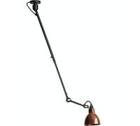 N302 Plafonnier Mat Noir/ Cuivre Brut/ Blanc
