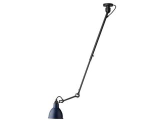 N302 Plafonnier Mat Noir et Mat Bleu