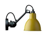 N304 Applique Murale Mat Noir et Jaune Mat , Câblé