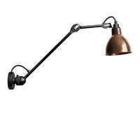 N304 L40 Applique Murale Mat Noir/ Cuivre Brut Câblé