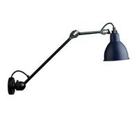 DCW Lampe Gras N°304 L40 Round Wandleuchte, abat-jour bleu