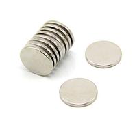 N35 Maget Néodyme Pour Les Arts, L'Artisanat, la Fabrication de Modèles, Le Bricolage, Les Passe-Temps et L'Emballage - 20mm dia x 2mm D'Épaisseur - 2,3kg de Traction - Pack de 10
