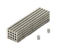 N35 Maget Néodyme Pour Les Arts, L'Artisanat, la Fabrication de Modèles, Le Bricolage, Les Passe-Temps et L'Emballage - 3mm dia x 4mm D'Épaisseur - 0,26kg Pulle - Pack de 50
