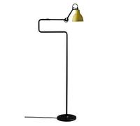 N411 Lampadaire Mat Noir et Mat Jaune