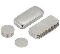 N42 Aignage Néodiamique Pour Les Arts, L'Artisanat, la Fabrication de Modèles, Le Bricolage, Les Passe-Temps - 10mm dia x 0,4mm D'Épaisseur - 0,15kg de Traction - Pack de 10