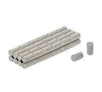 N42 Aigneur Neodymiume - 1mm de dia x 2mm D'Épaisseur - 0,03kg Pulle - Pack de 50