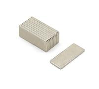 N42 Aimants Néodymiques Pour Les Arts, L'Artisanat, la Fabrication de Modèles, Le Bricolage, Les Passe-Temps - 25mm x 10mm x 1,5mm D'Épaisseur - Pack de 10