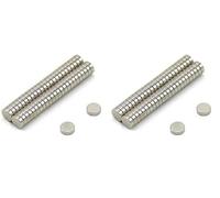 N42 Maget de Néodyme Pour Les Projets D'Artisanat et de Modèle-Fabrication et D'Emballage - 5mm dia x 1,5mm D'Épaisseur - Pack de 50 (Lot de 2)