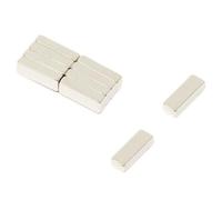 N45 Maget Néodyme Pour Les Arts, L'Artisanat, la Fabrication de Modèles, Le Bricolage et Les Passe-Temps - 10mm x 3,5mm x 2,25mm D'Épaisseur - 0,9kg de Traction - Pack de 10