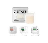N50 2.0 désodorisants pour litière automatique Lot de 3 Blanc