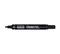 Pentel N50 - Marqueur permanent pointe ogive trait 1,5 mm - Noir
