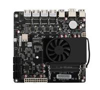 N5105 Industria NAS Motherboards 4 Cores 4 Threads Low Power Processor 4x2.5G i226 Network 2 M.2 Slot 6xSATA DP HDMI Mini ITX 170x170mm Soft Routing Board