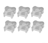 N558471 N569446 No Mar Tip Replacement for DCN680B DCN680D1 DCN681B DCN681D1 20V Brad Clouer, pointes transparentes, lot de 6 (6 pièces)