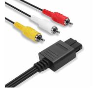 N64 AV Cable, Audio Video AV Cable Cord for Nintendo 64 N64, Gamecube GC,Super Nintendo SNES