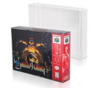 N64/SNES GAME BOX Thick Anti-Dust/Scratch/Moisture 0.4 mm Thick Clear Plastic Protectors - Set of 25 by EVORETRO