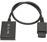 N64 sur HDMI Konverter,N64 Adaptateur HDMI Convertisseur Audio Vidéo N64 vers L'adaptateur HDMI Prise en Charge du Câble 720p 1080p Compatible avec la Console N64/Snes