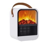 N7 petit appareil de chauffage au charbon analogique 3D avec poignée thermostat à 2 vitesses - prise américaine