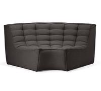 N701 Canapé coin rond gris foncé Ethnicraft - 5404023606907