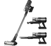 N8WERK Aspirateur à batterie Écran tactile Détection automatique des saletés Sans fil Aspirateur à main sans sac Puissance d'aspiration élevée (25 kPa) jusqu'à 70 min. d'autonomie