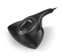 N8WERK aspirateur d'acariens dans l'édition Midnight Black | Nettoyeur de Matelas avec Une Forte Puissance d'aspiration | Stérilise Les Surfaces avec la lumière UV-C, détruit 99,9% des acariens