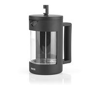 N8WERK Cafetière Midnight Edition - French Press - Capacité de 800 ml - Pour 3 à 5 tasses - Pour un plaisir de café classique à la maison grâce à l'arôme corsé - Filtre en acier inoxydable