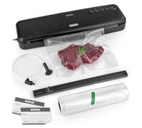 N8WERK Machine à emballer sous vide | Machine à emballer sous vide | Avec sac sous vide universel | Soudure de 30 cm | Machine à souder adaptée pour congeler la bouillie de bébé | Cuisson sous vide