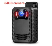 N9 Mini caméra corporelle Full HD 1296P caméra montée sur le corps petite Vision nocturne Portable caméra corporelle de Police 64GB