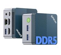 N97 Mini PC N97 (Beat N150/N100/N95), Micro Desktop G5, Intel Alder Lake N97 12th Gen (up to 3.60GHz) 12GB DDR5 512GB Hard Drive/TF Card/USB3.2/HDMI*2 for Business, School, Office, Micro PC