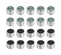 NA 9767 60dB Microphone Electret Micro 9,7mm x 7mm Condensateur Cylindrique MIC avec Joint de Soudure pour PCB 20 Pcs