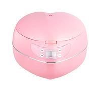 NA Cuiseur à Riz en Forme de Coeur, Cuiseur à Riz de Cuisine pour Rendez-Vous Intelligent à la Maison, Convient pour 1 à 3 Personnes, Riz Chaud, Porridge, Soupe, Yaourt, Gâteaux(Pink)