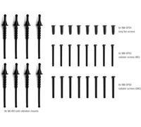 Na-Is1-14 Sx2 Chromax.Black,Entretoises D'Admission D'Air Pour Ventilateurs 140Mm (Noir)