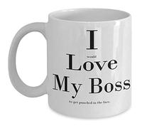 NA J'adorerais Que Mon Patron se fasse poinçonner dans Le Visage Mug