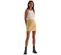 NA-KD A-Line Mini Skirt Jupe, Jaune pâle, 32 Femme