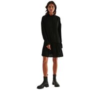 NA-KD Frill Detail Mini Dress Robe dcontracte, Noir, 40 Femme